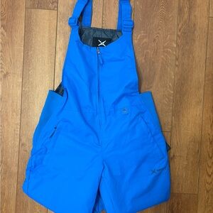 Blue Snow Bib Overalls